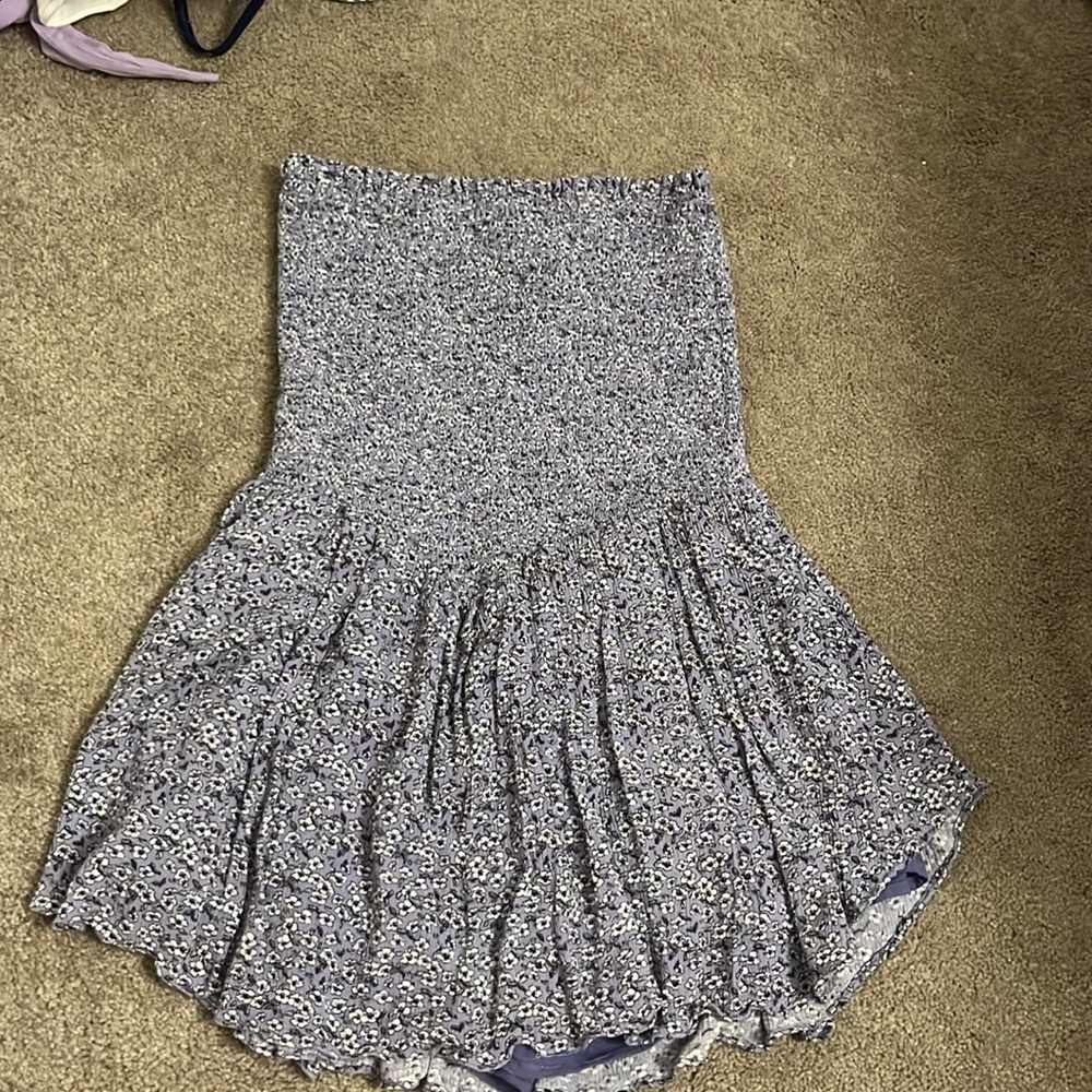 Skylar + Madison purple flower dress